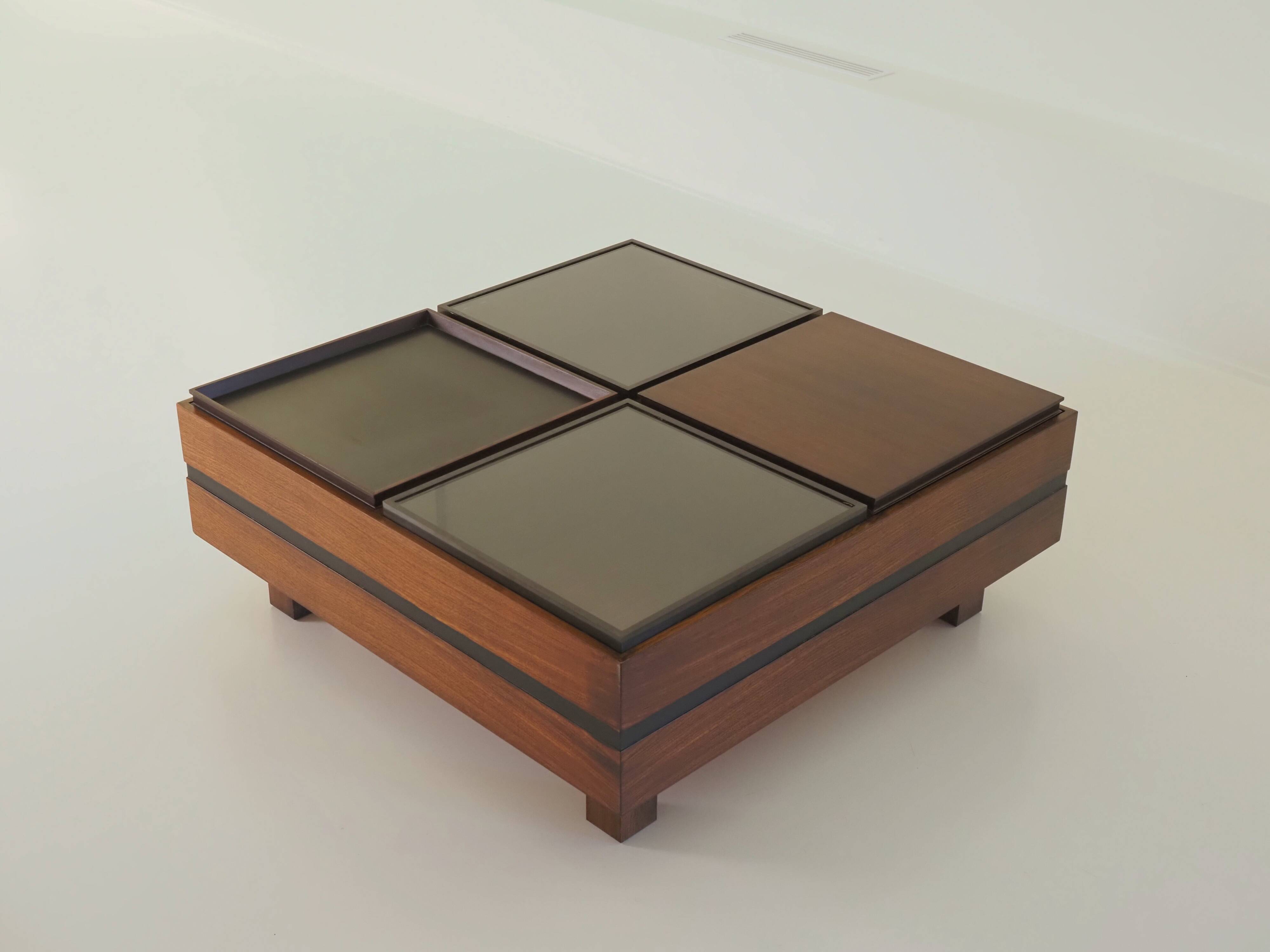 Table basse Carlo Hauner pour Forma, Brésil 1961