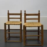 Paire de chaises d'enfant