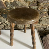 Tripod wooden stool