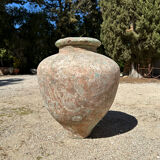 Old terracotta jar