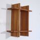 Solid wood shelf from Maison Regain 1970