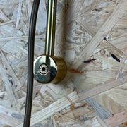 60s 70s wall lamp articulated brass Relco Made in Italy Design