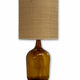 Lampe dame jeanne et rabane
