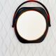 Vintage 70s tortoiseshell plastic mirror