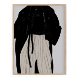 Female figure giclee art print, 50x70cm
