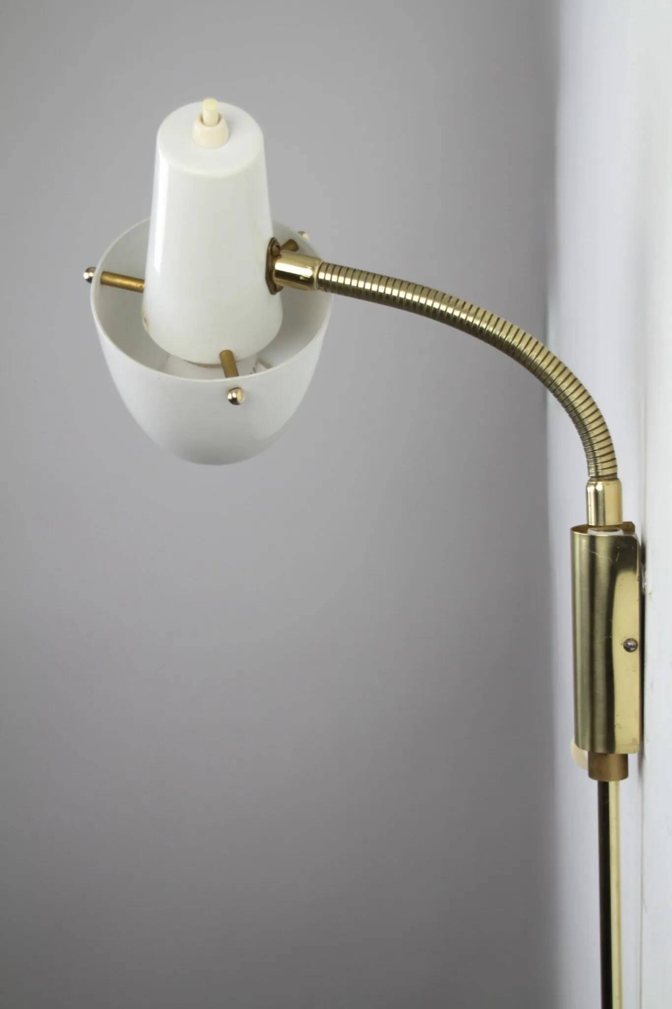 Model V-45 Wall Lamp by Eric Wärnå for EWÅ Armaturfabrik, Värnamo, Sweden — 1960s