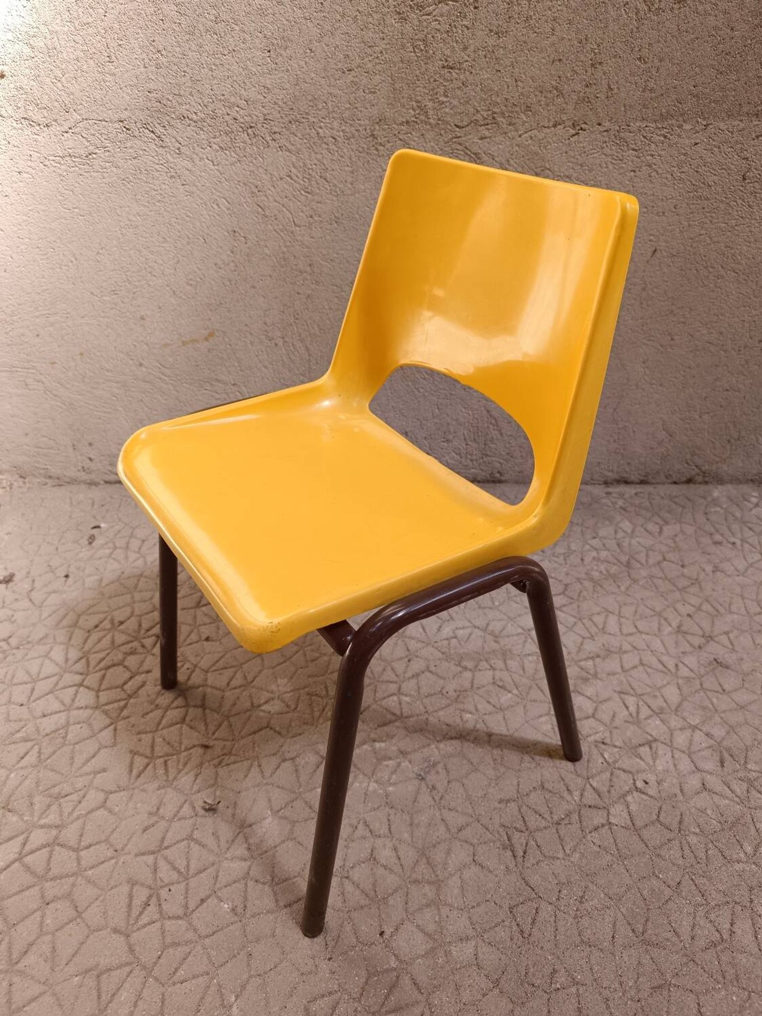 Vintage nursery school children's chair