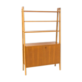 Scandinavian boxed teak library, Möbel-Ikea, Sweden, 1960