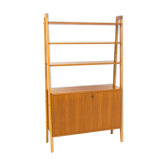 Scandinavian boxed teak library, Möbel-Ikea, Sweden, 1960