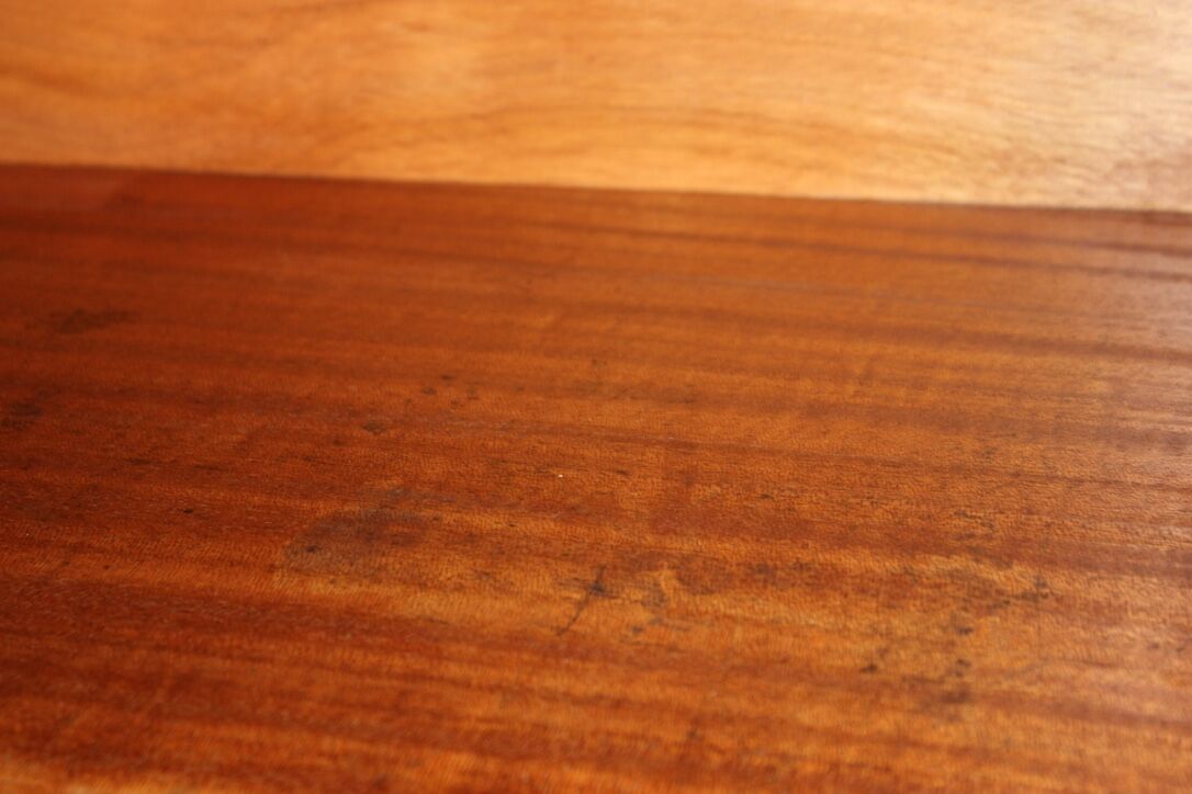 Teak and zebrano sideboard