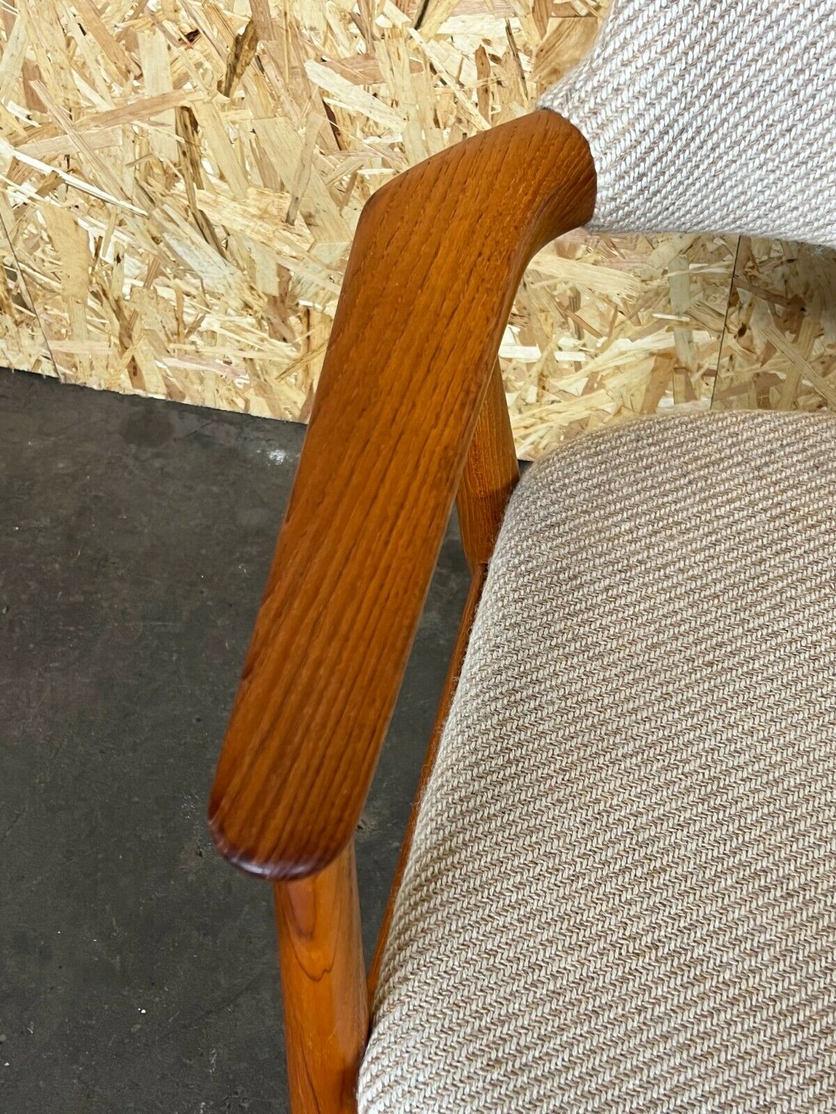 60s 70s teak armchair desk chair Svend Age Eriksen Glostrup