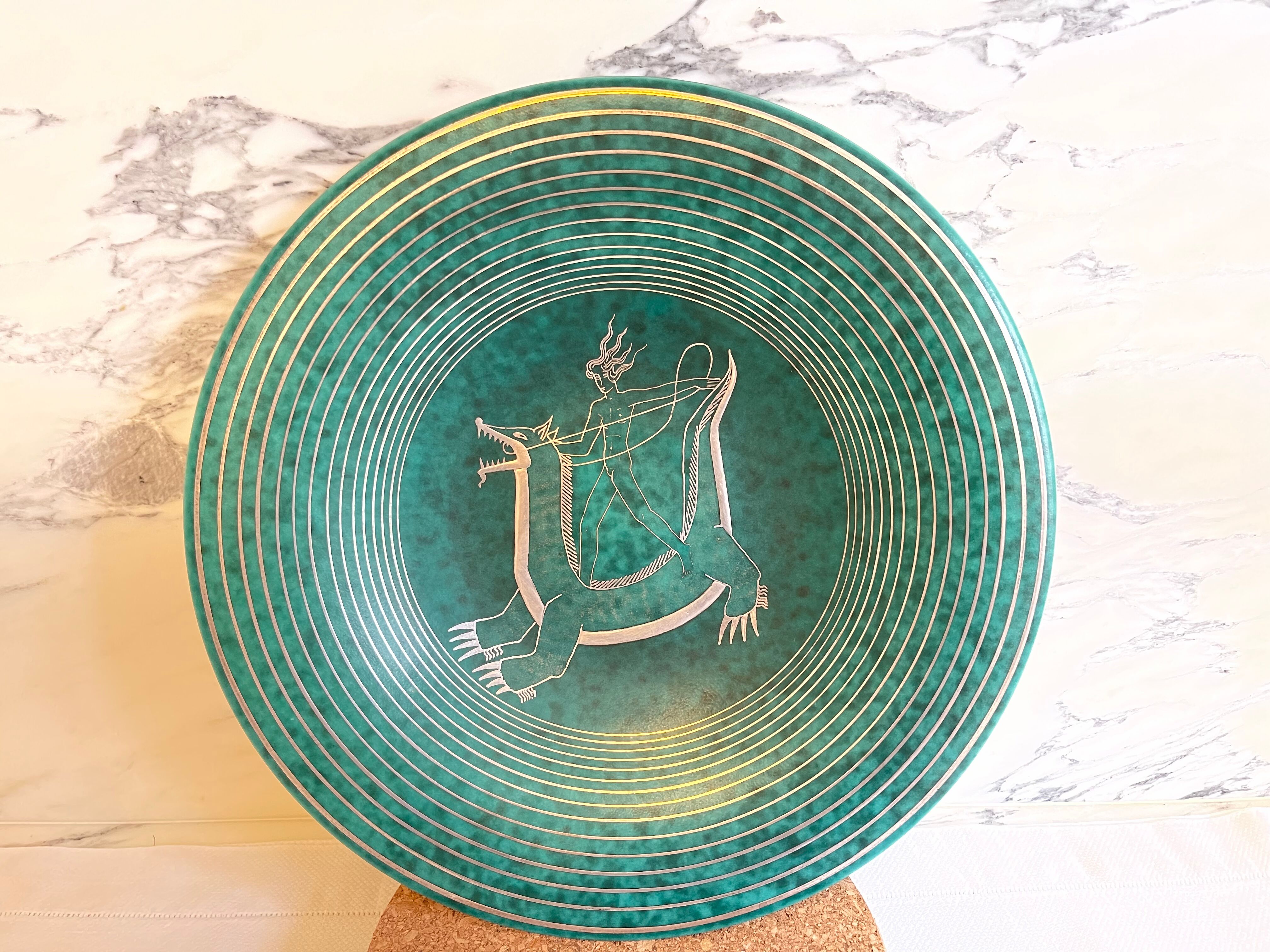 Gustavsberg Argenta Wilhelm Kage dish