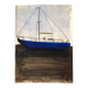 Illustration Blue Boat