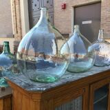 Vintage green demijohn 16 litres