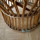 Rattan armchair