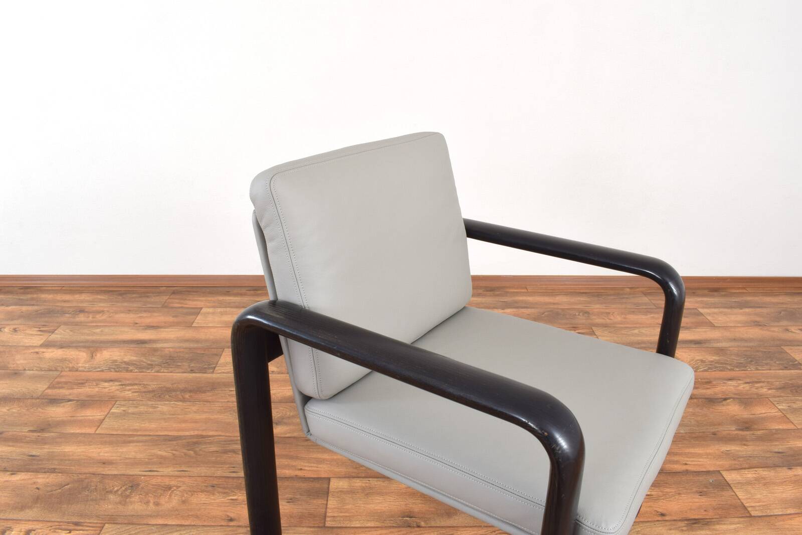 Mid-Century Leather Lounge Chairs by Burkhard Vogtherr for Rosenthal, 1970s