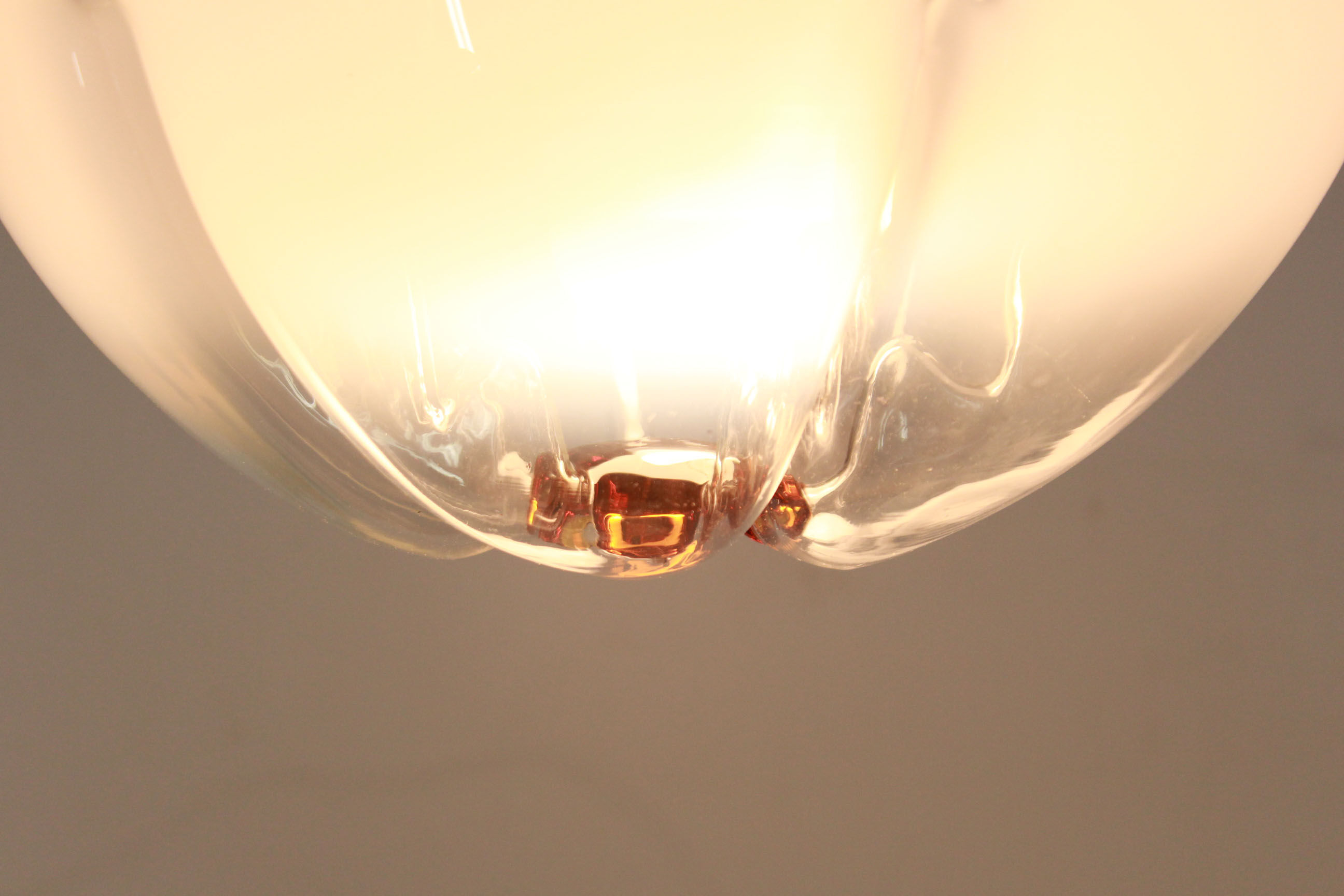 Murano glass Mazzega pendant 1970