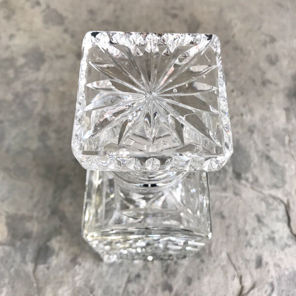 Crystal whiskey decanter