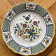 Sarreguemines plate with Montmorency decor