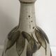 BOTTLE Vintage bottle in partially glazed pyrite stoneware