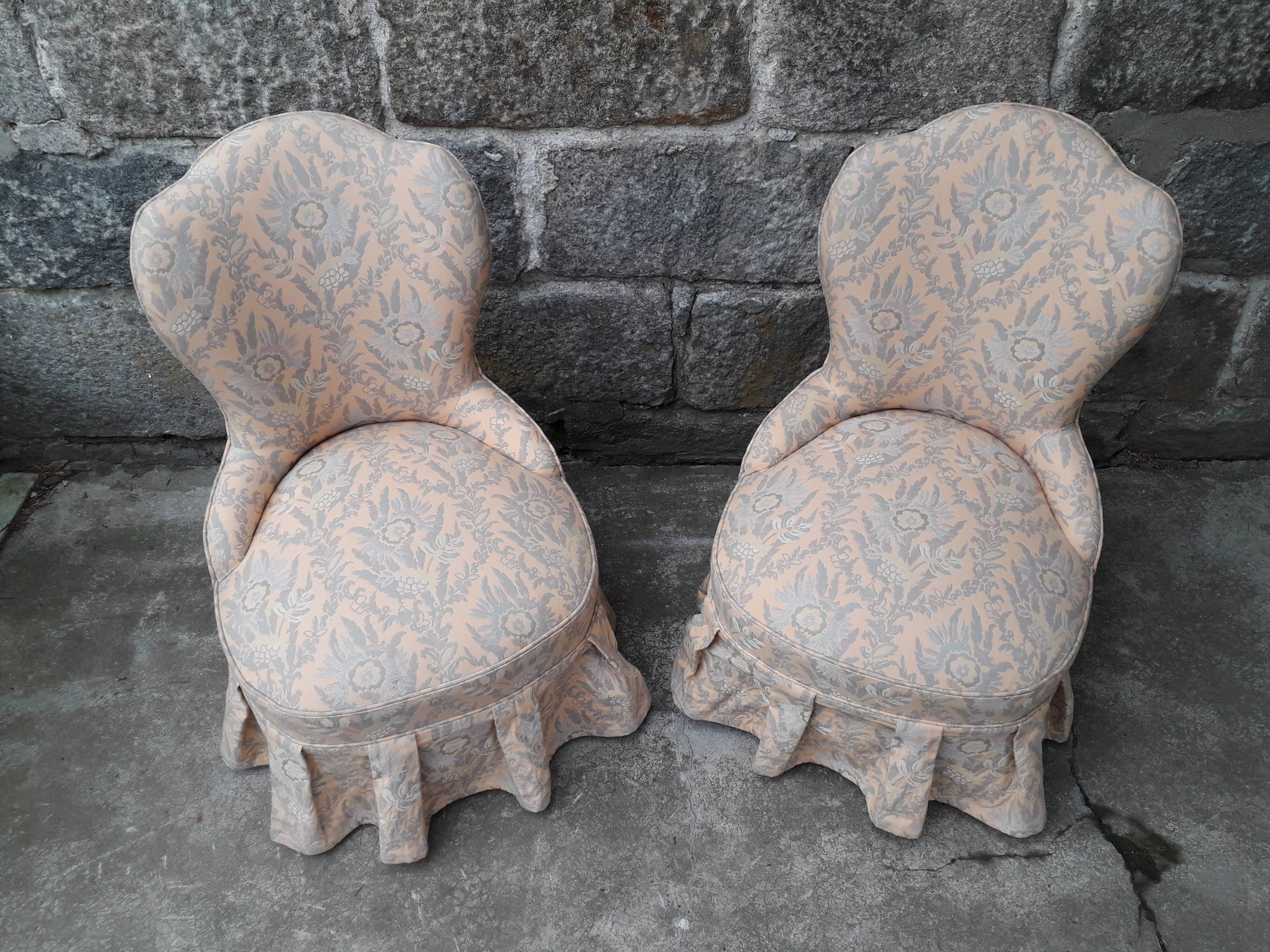 Pair of toad chairs
