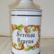 Medicine jar. Limoges porcelain. Large model