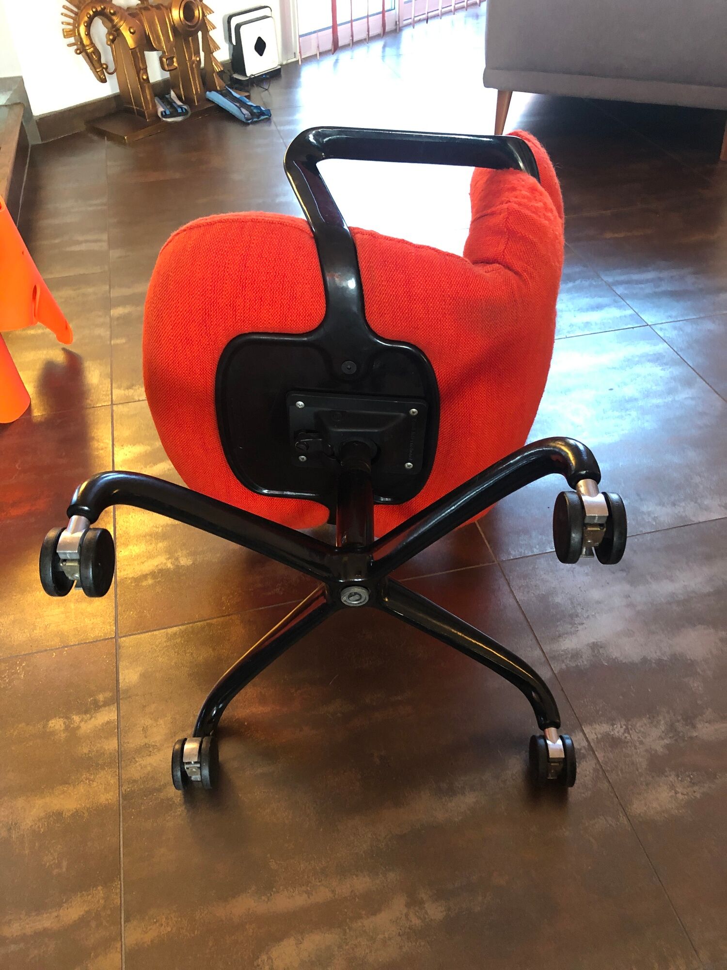 Office chair 2328 vintage 1970 andrew Morrison - Bruce hannah for KNOLL