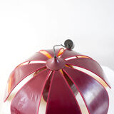 Large double corolla lotus hanging lamp