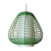Suspension abat-jour scoubidou 1950