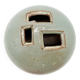 Vase « boule » en grès émaillé, 1970s
