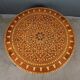 Large Moroccan Tea Table in Marquetry – 20th Century