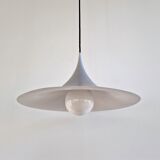Silver colored Semi pendant lamp by Bonderup & Torsten Thorup for F&M