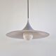 Silver colored Semi pendant lamp by Bonderup & Torsten Thorup for F&M
