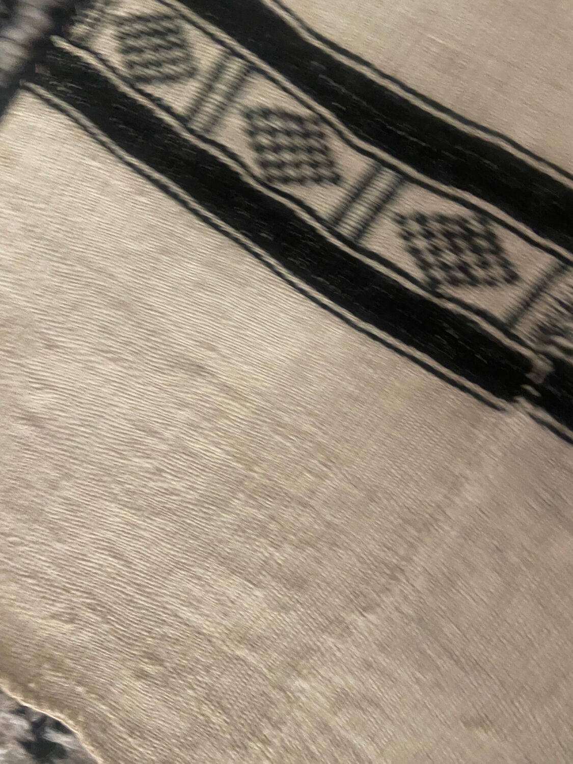 Berber rug / blanket in vintage wool