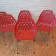 Set of 6 Coquilage chairs, Pierre Guariche