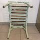 Old wooden suitcase holder
