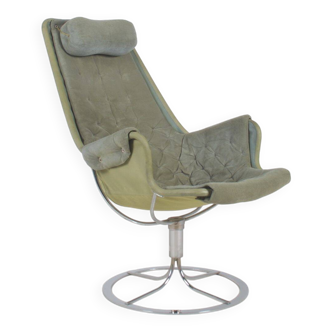 Swedish vintage Jetson armchair designed by Bruno Mathsson for Dux, 1970s