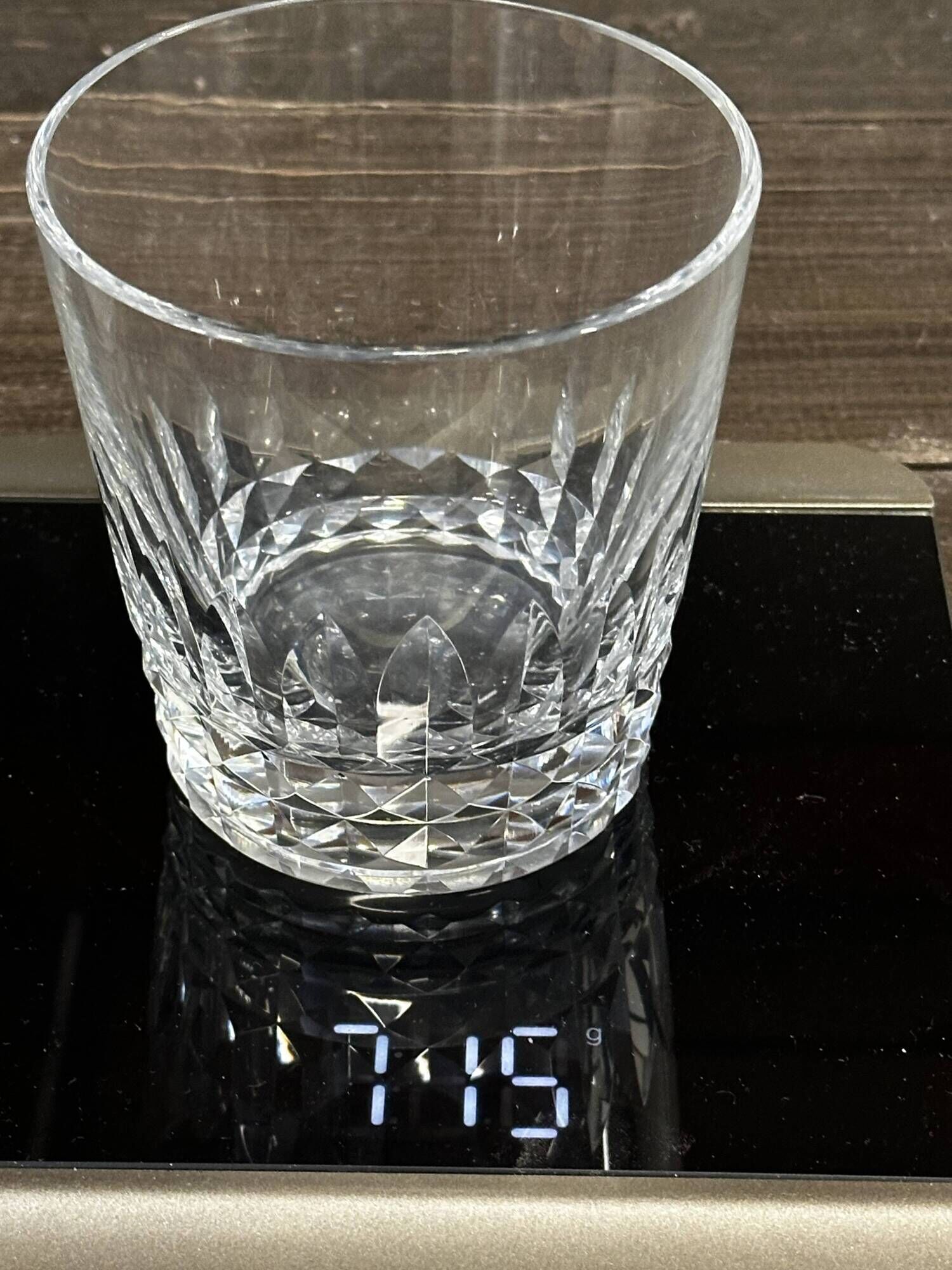 Verre à whisky en cristal Baccarat modèle Picadilly