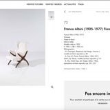 Franco Albini Fiorenza model armchair