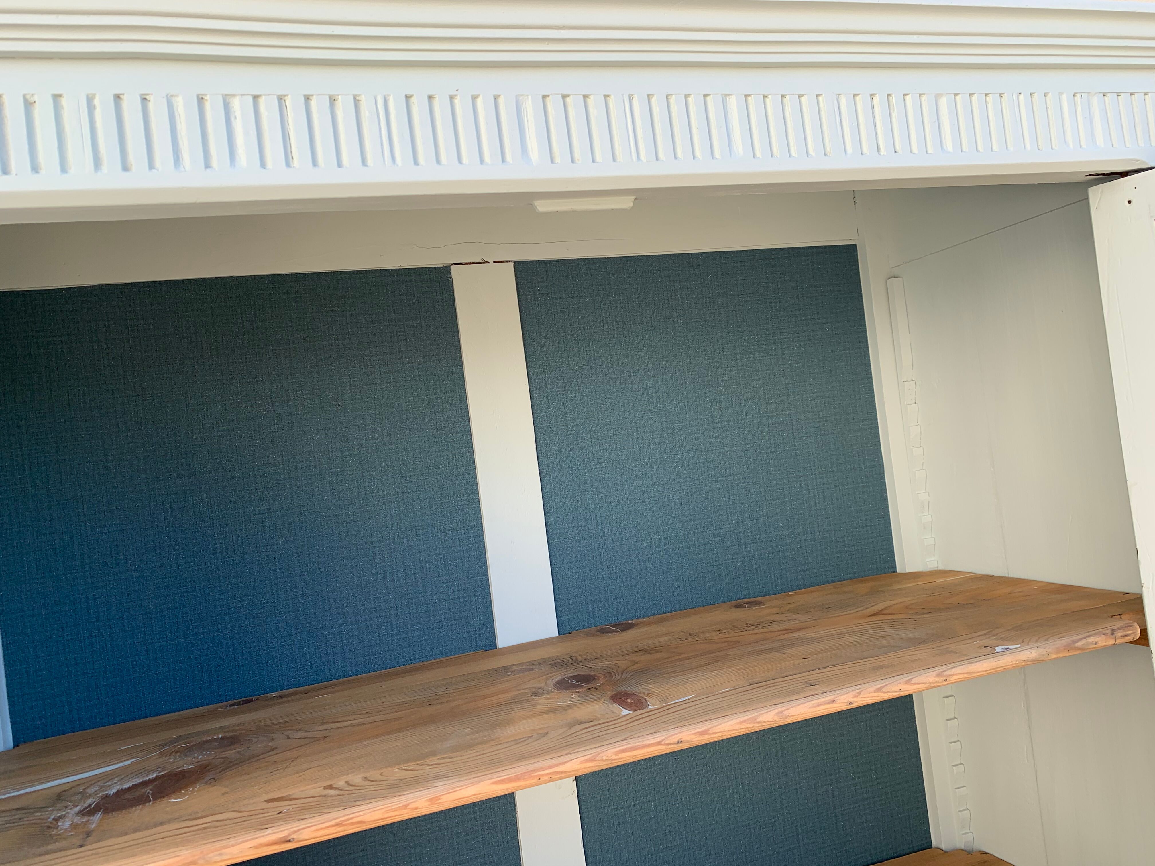 Glass-glazed Parisian wardrobe 1920