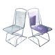 Pair of chairs by Till Behrens for Schlubach 1980s
