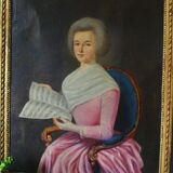 Portrait at La Partition - 80 x 66 - 18th