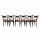 Set Early 20th Century Neapolitan Bent Beech Thonet Chairs Sautto&Liberale