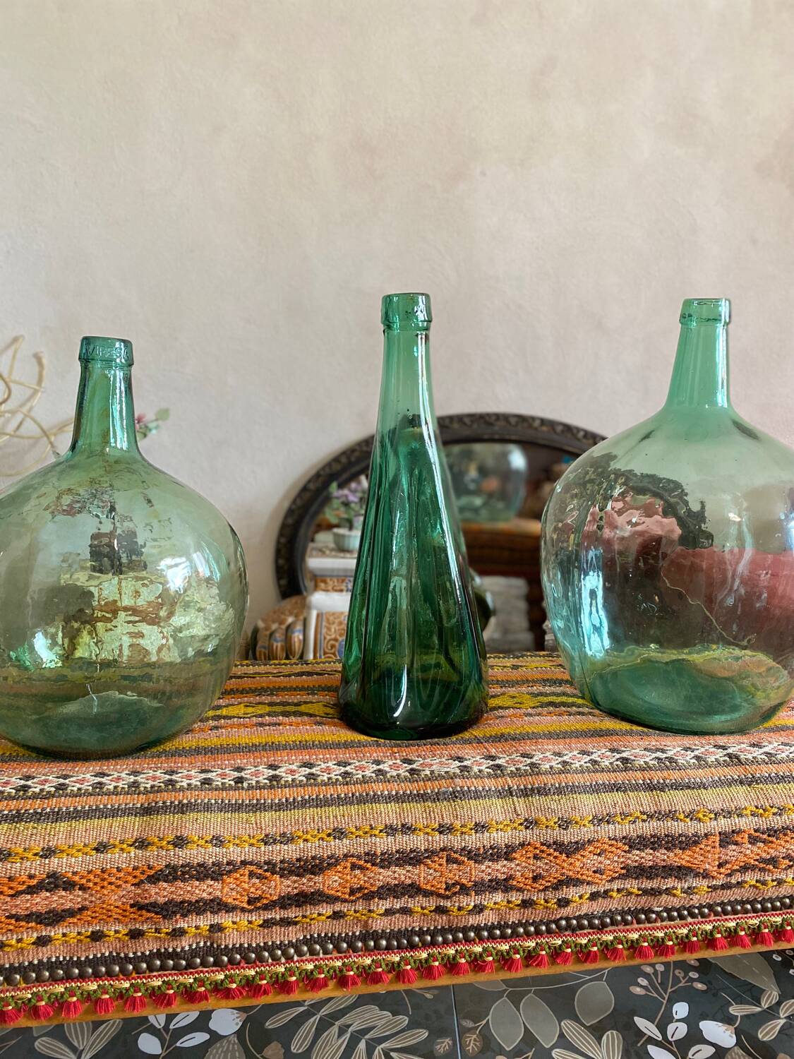 Large deformed bottle