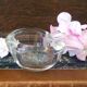 Vide poche pomme en cristal par Art Vannes