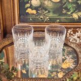 6 verres à eau / whisky en cristal