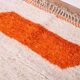 Handcrafted wool rug, size 140 x 260 cm