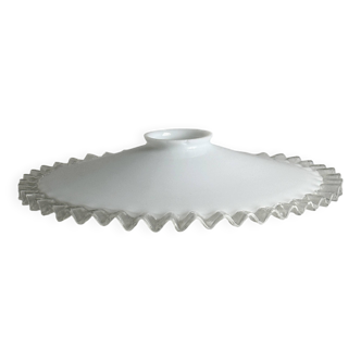 White glass lampshade