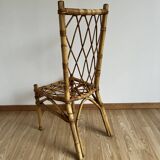 Chaise rotin