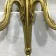 Pair of sconces Louis XVI Bronze